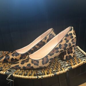 J.Crew Leopard Pump Sz 7